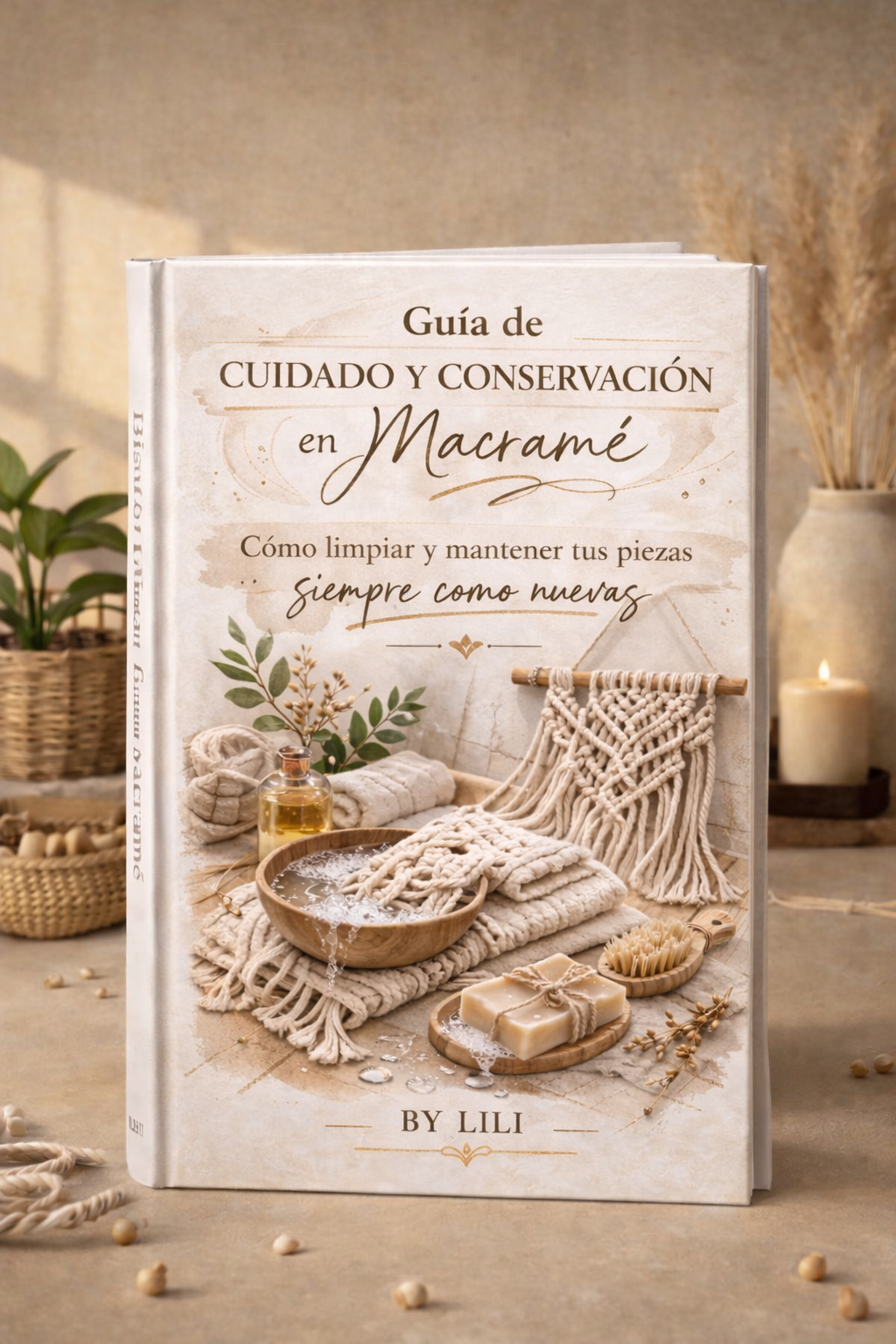 🧼 Guía de Cuidado y Conservación en Macramé Cómo limpiar y mantener tus piezas siempre como nuevas.