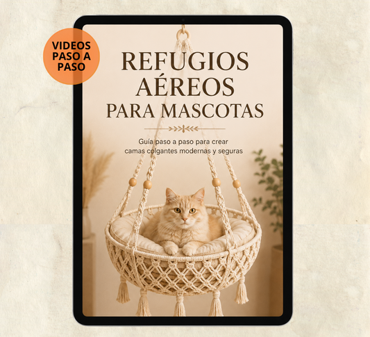 Aprende 4 Modelos de Camas Colgantes en Macramé + Videos Paso a Paso + 8 Libros de Regalo 🎁